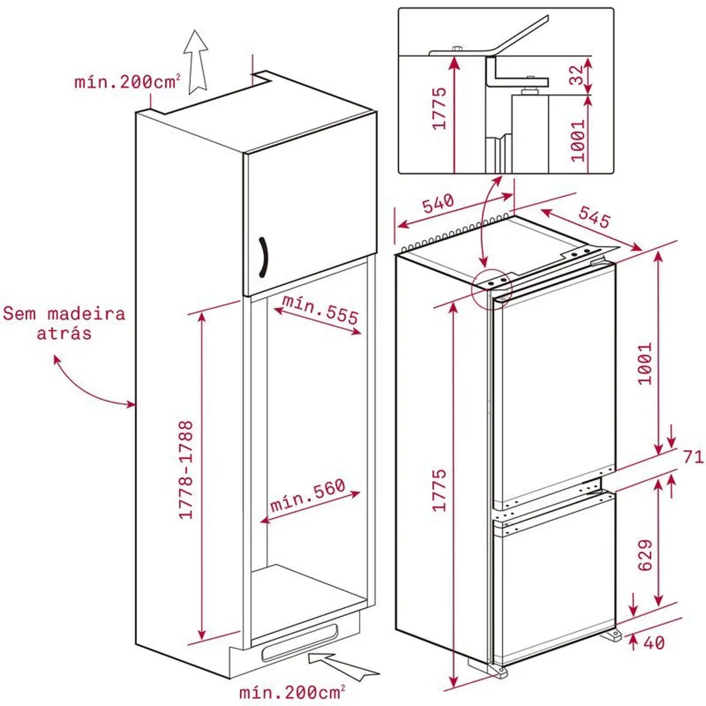 TEKA Built‑In Bottom Freezer 275 L |CI3 330 NF