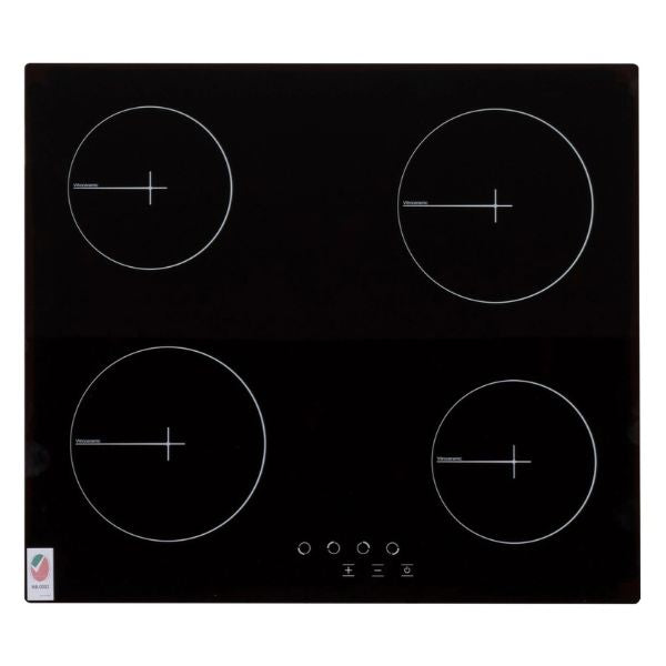 Terim 4 Burner Built-in Electric Ceramic Hob Black 60cm | TERBIVC604GB