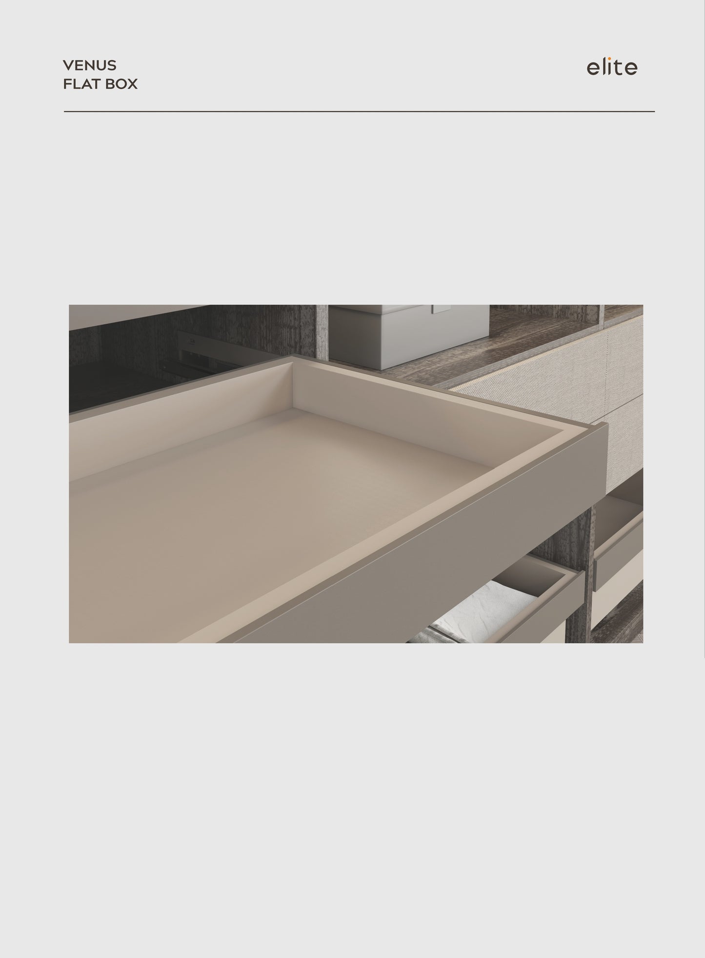 Elite Venus Flat Box 60 cm |VWO360CH