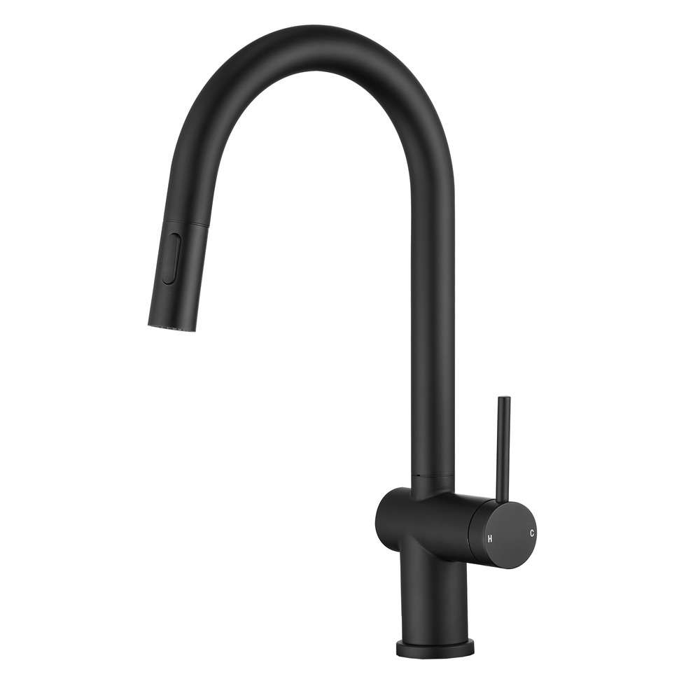 Suizak Kitchen Faucet With Pull Out Spray |SZF11802MB