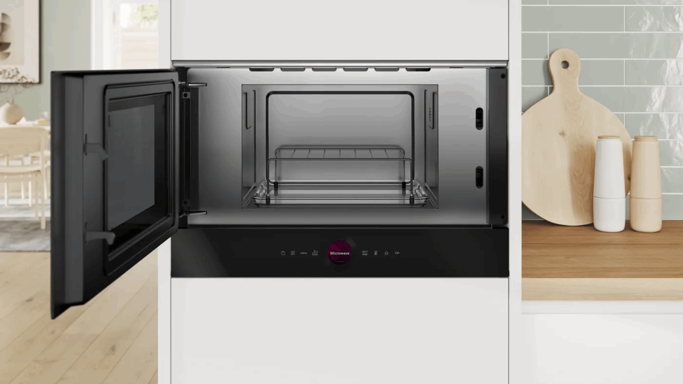Bosch Series 8 built-in microwave Black|BEL7321B1M