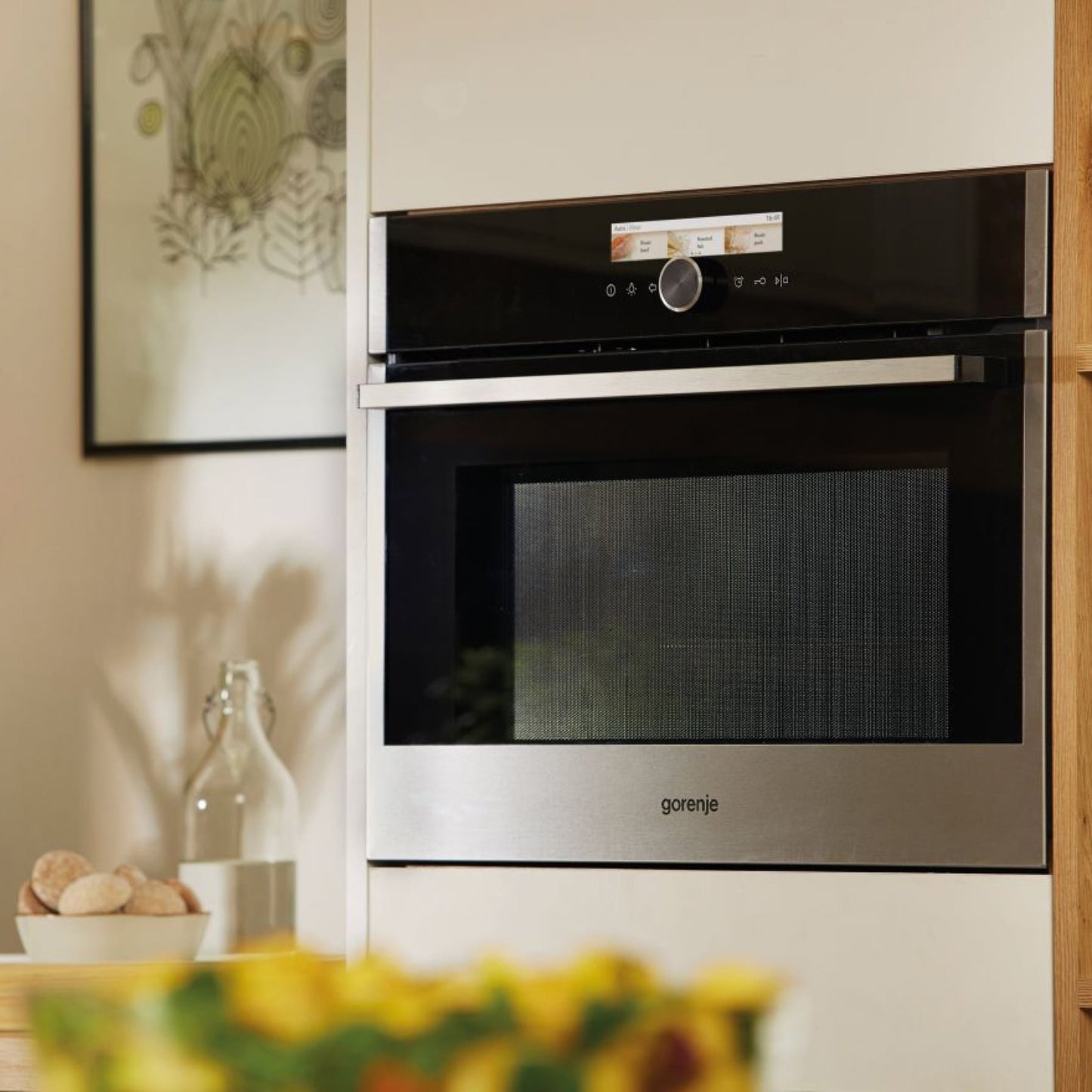 Gorenje Built in Compact Microwave Oven 60cm |BCM598S18X