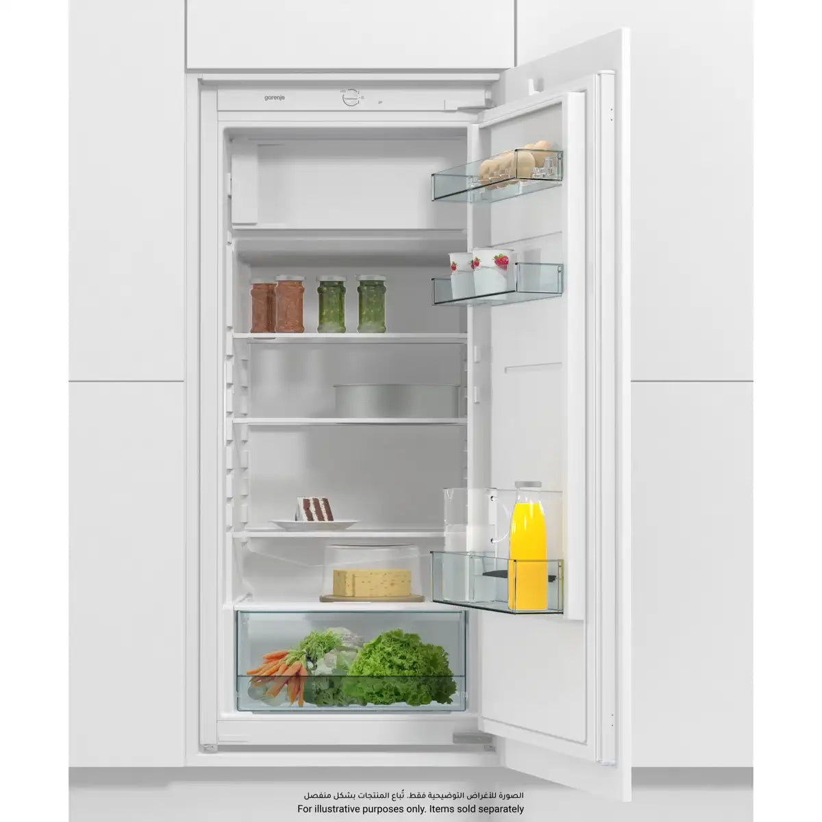 Gorenje Built in fridge Freezer fully integrated |RBI4122E1
