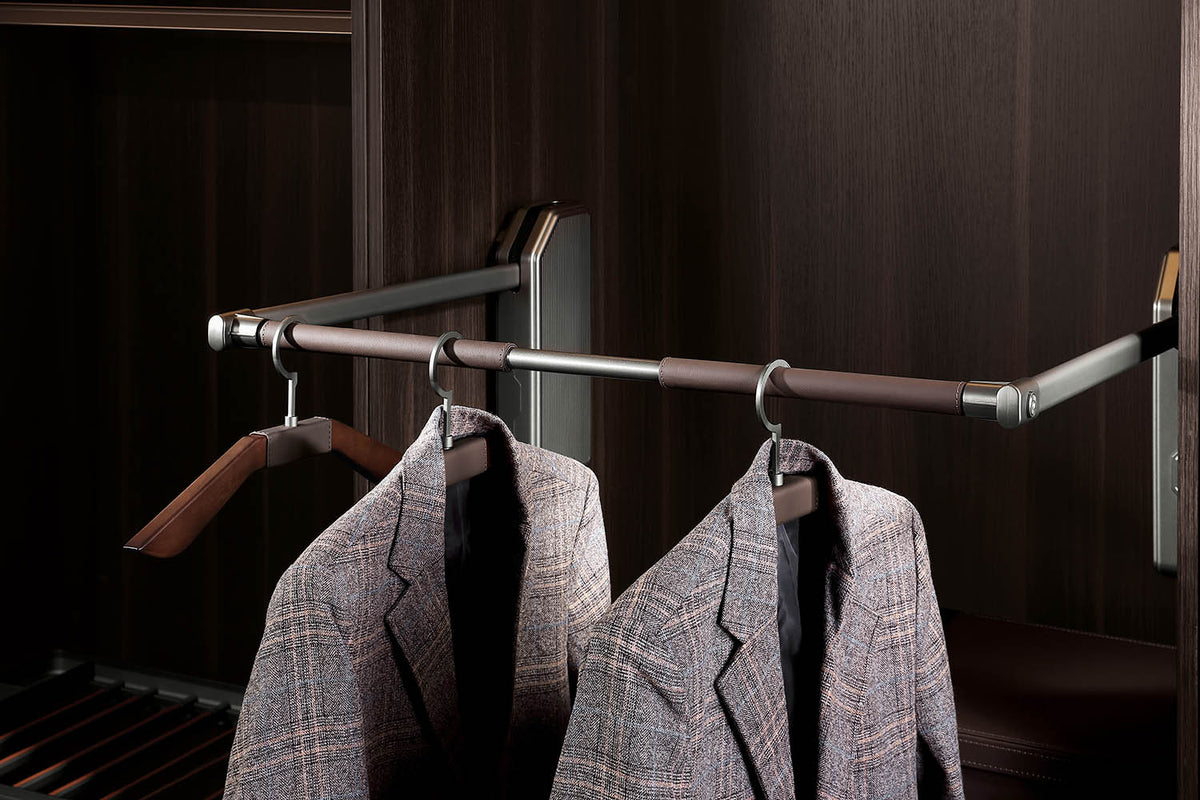 Electric Control Liftable Hanger – Motorized Wardrobe Clothes Hanger with Remote Control