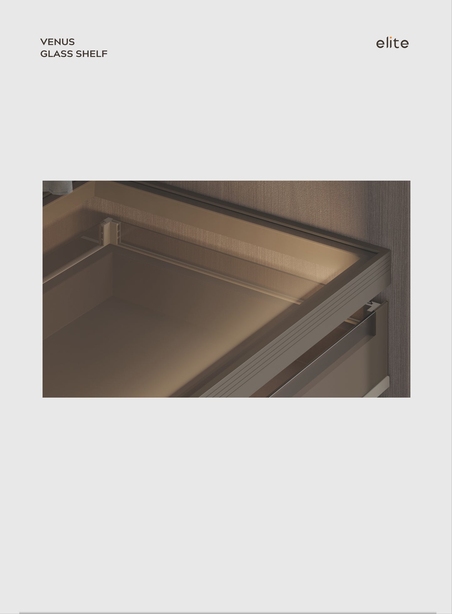 Elite Venus Glass Shelf 60cm |WM0760CH