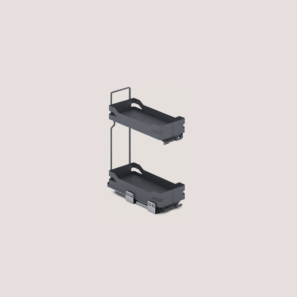 Elite 15cm 2 Layers Soft Close Basket |UL001GR