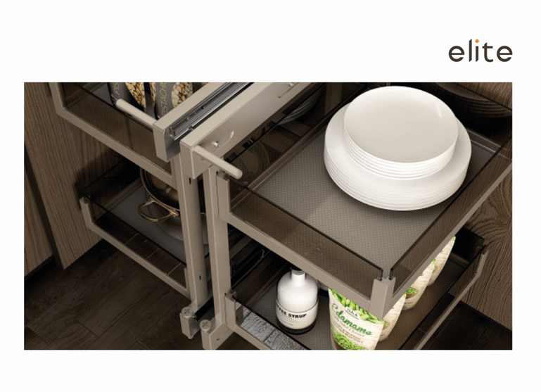 Elite Soft Close Show Hand Corner 90cm |M006CH