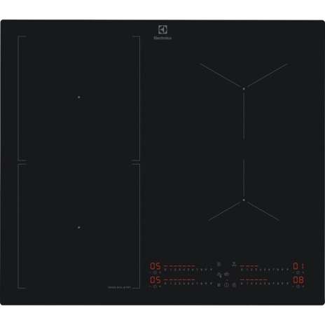 Electrolux 60cm 800 SenseBoil&Fry built-in induction hob with 4 cooking zones |KIS67453IT