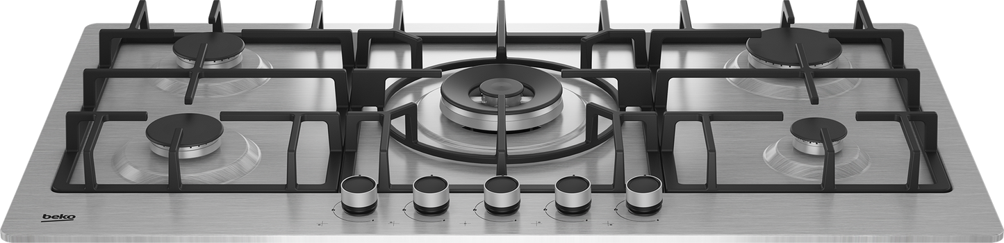 Beko Built in Gas Hob 90 cm |HIMW95225SXEL