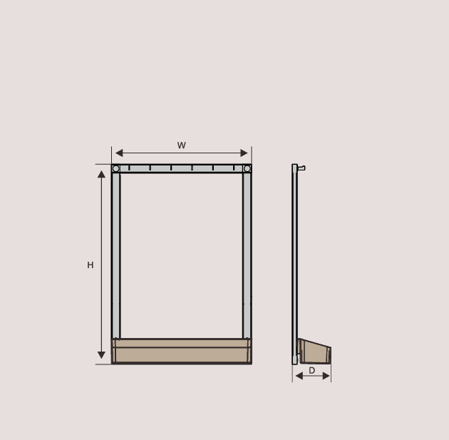 Elite 45cm Clear Liquid Box |UL007GR