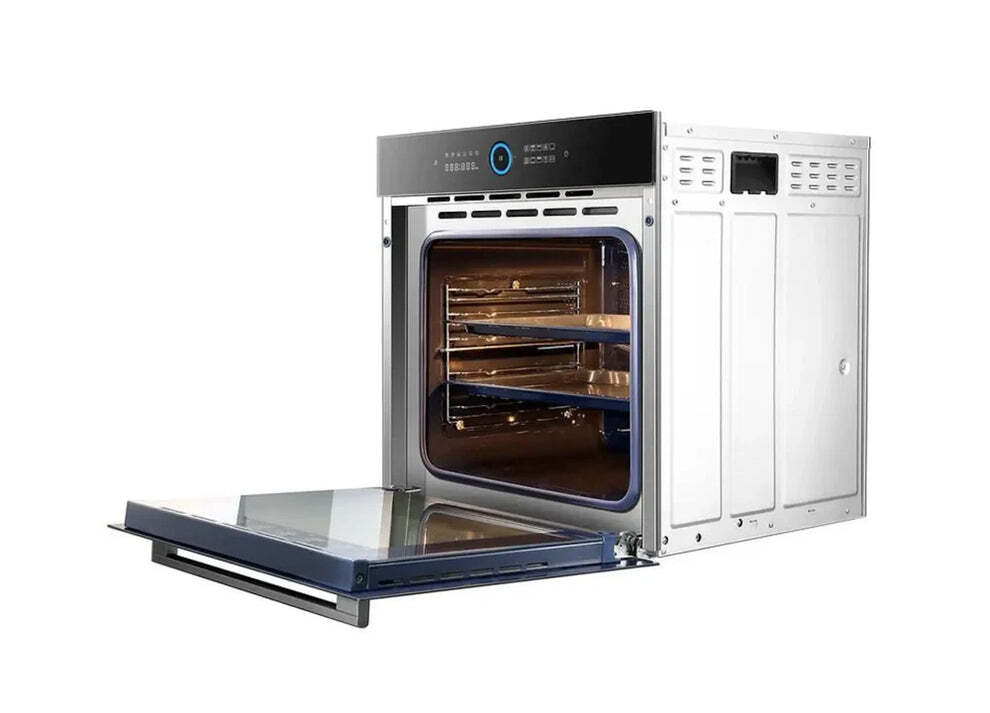 Robam Built in Professional Oven For Home | Model: RQ335 | Full Black Color Unit | Dual Fans | Dual Temperature In Same Cavity | Width: 60cm|RQ335