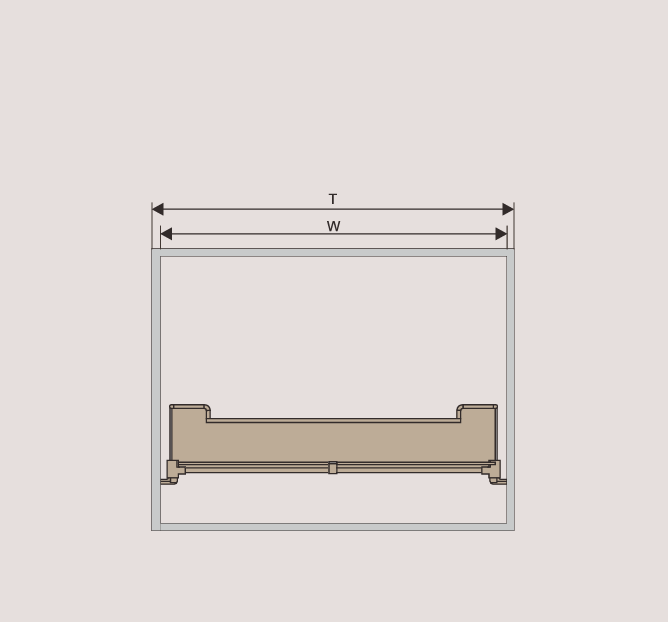 Elite 90cm Pull Out Basket |UL016GR