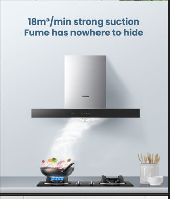 Robam Built in Range Hood | T-shaped type | Model: 85H1 | 90cm | Airflow: 1080 m3/hr | Pressure: 360 Pa | Noise: < 55dB|85H1
