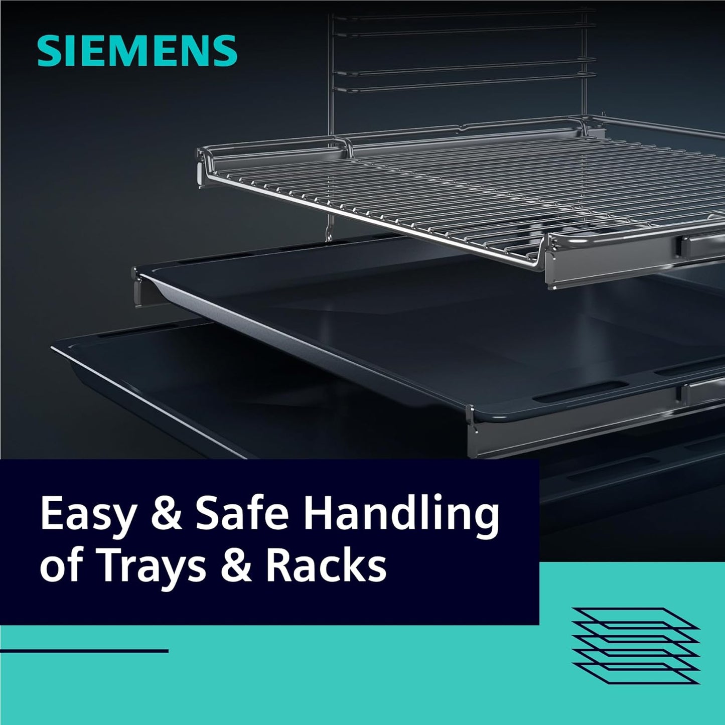 Siemens Built In Electric Oven 60 cm |HB557JYS0M