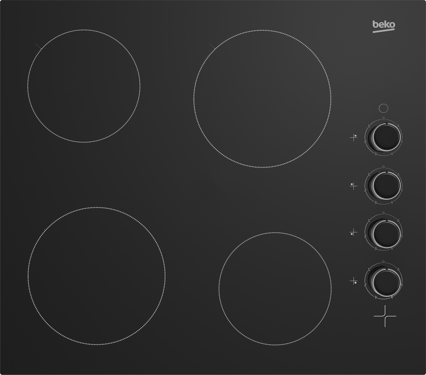 Beko Built in Vitroceramic Hob 60cm |HIC64100