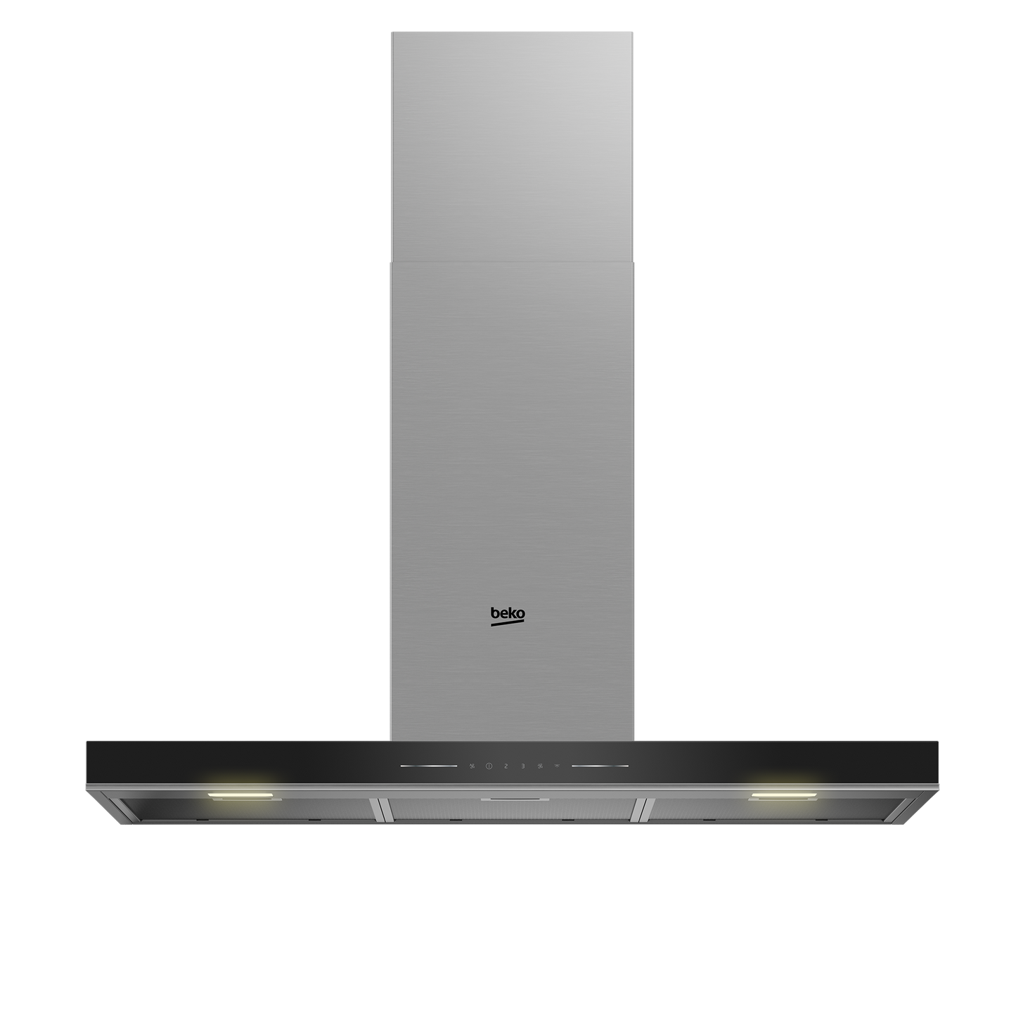 Beko Wall-mounted cooker hood 90cm |BHCB96741BBHS