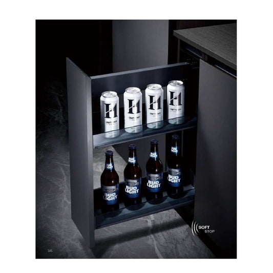 INDOUX PULL OUT BASKET GLASS 20mm