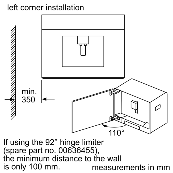 BOSCH Series 8 Built-in Fully Automatic Coffee Machine | CTL636ES1