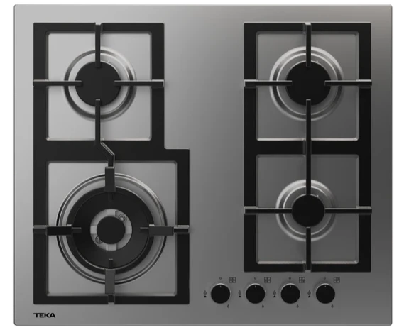 Teka Butane and natural gas hob with frontal control knobs and 4 burners|EFX 60.1 4G AI AL DR CI