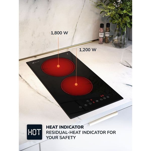 Millen Built In Electric Hob 30cm|MEH301BL