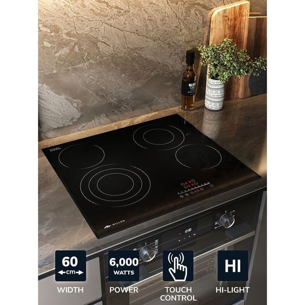 Millen Built In Electric Hob 60cm|MEH601BL