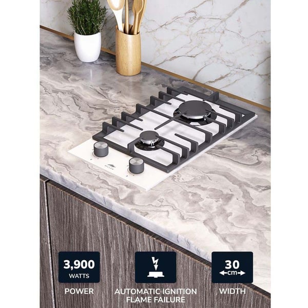 Millen Built In Gas Hob 30cm|MGHG 3001 WH