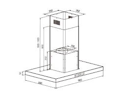 Elba Built-in Elba Island Cooker Hoods|JOY IS 90SSST - Urbancucine