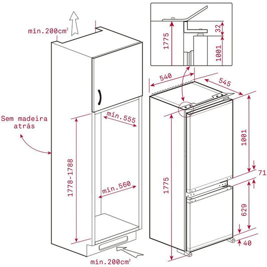 TEKA Built‑In Bottom Freezer 275 L |CI3 330 NF