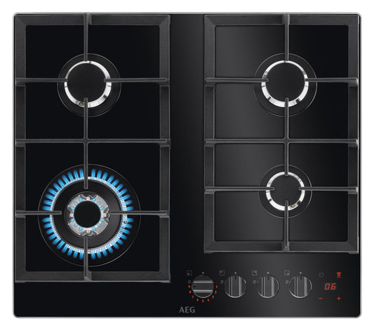 AEG Built-In Gas Hob 60cm|HKB64450NB