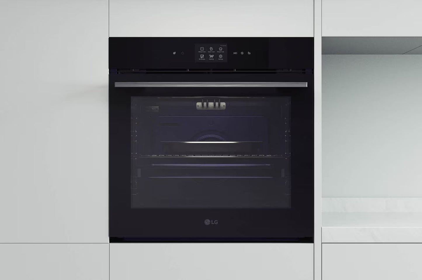 LG Built in InstaView Oven 76 Liters A++ Air Fry & Steam Sous-Vide |WSED7613S - Urbancucine 