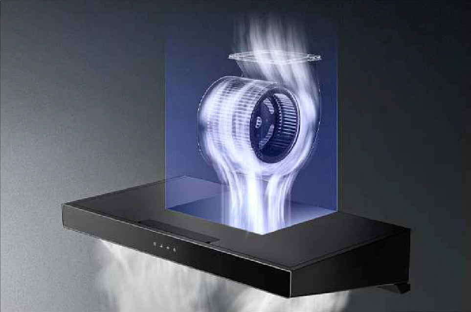 Range Hood | Dual-Cavity Large Suction | Model: A862 | 90cm | Airflow: 1260m3/hr | Pressure: 410 Pa | Noise: < 44dB - Urbancucine 