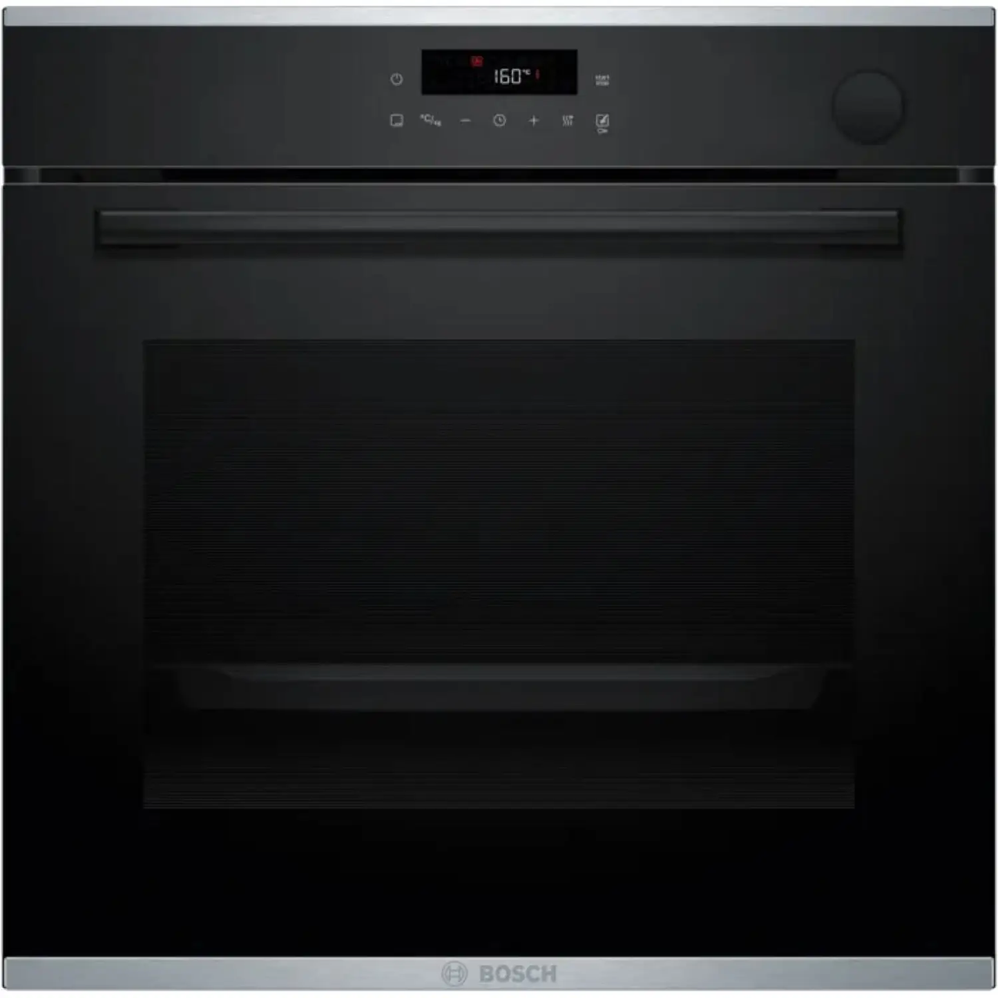 Bosch | Series 4 Built-in Steam Oven 60x60cm Black – HRG272EB3M