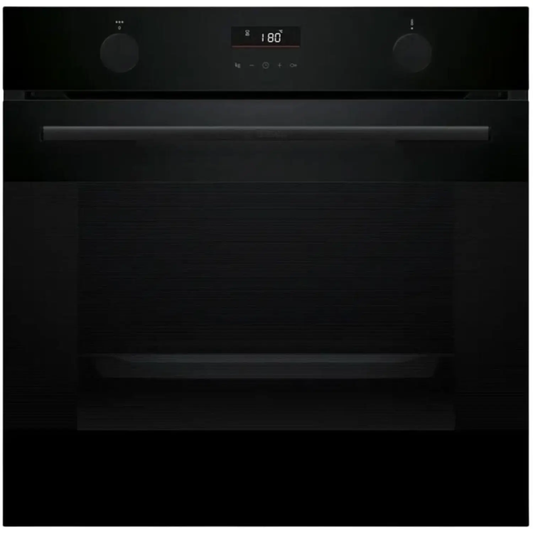 Bosch | Series 4 Built-in Electric Oven 60cm Black – HUA736EA0M