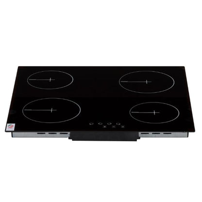 Terim 4 Burner Built-in Electric Ceramic Hob  Black 60cm | TERBIVC604GB