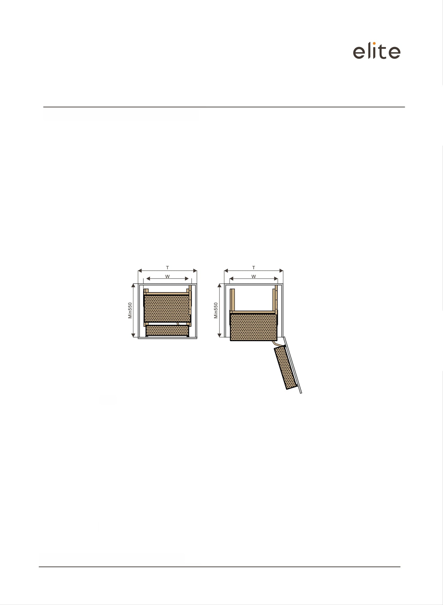 Elite 60cm 2 Layers Pantry Pull Out |M005CH