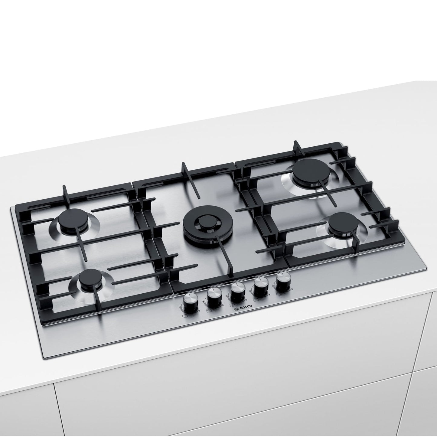 Bosch Serie | 6 5 Burner Gas Hob,  (4.5 x 91.5 x 52 cm) | PCR9A5B90M