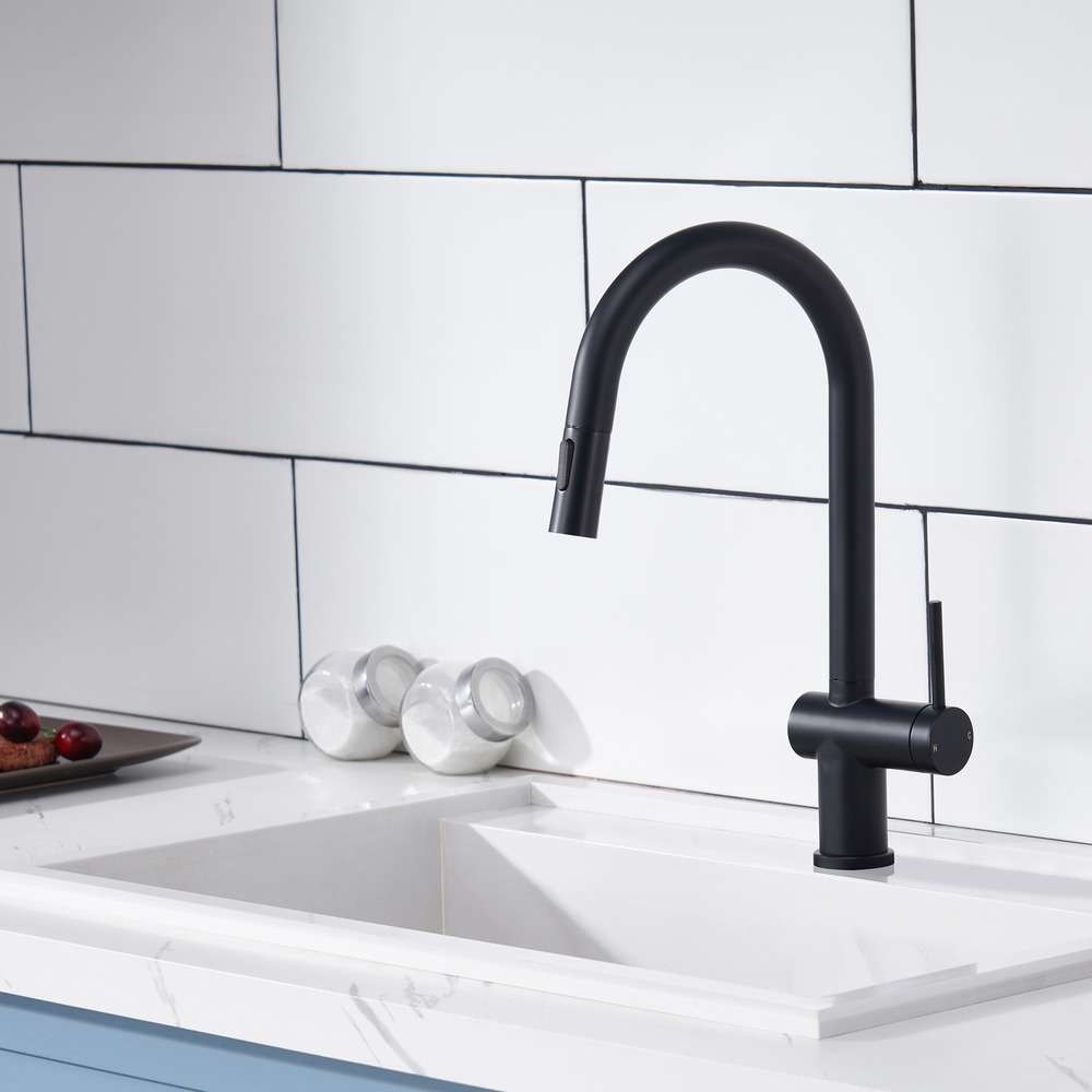 Suizak Kitchen Faucet With Pull Out Spray |SZF11802MB