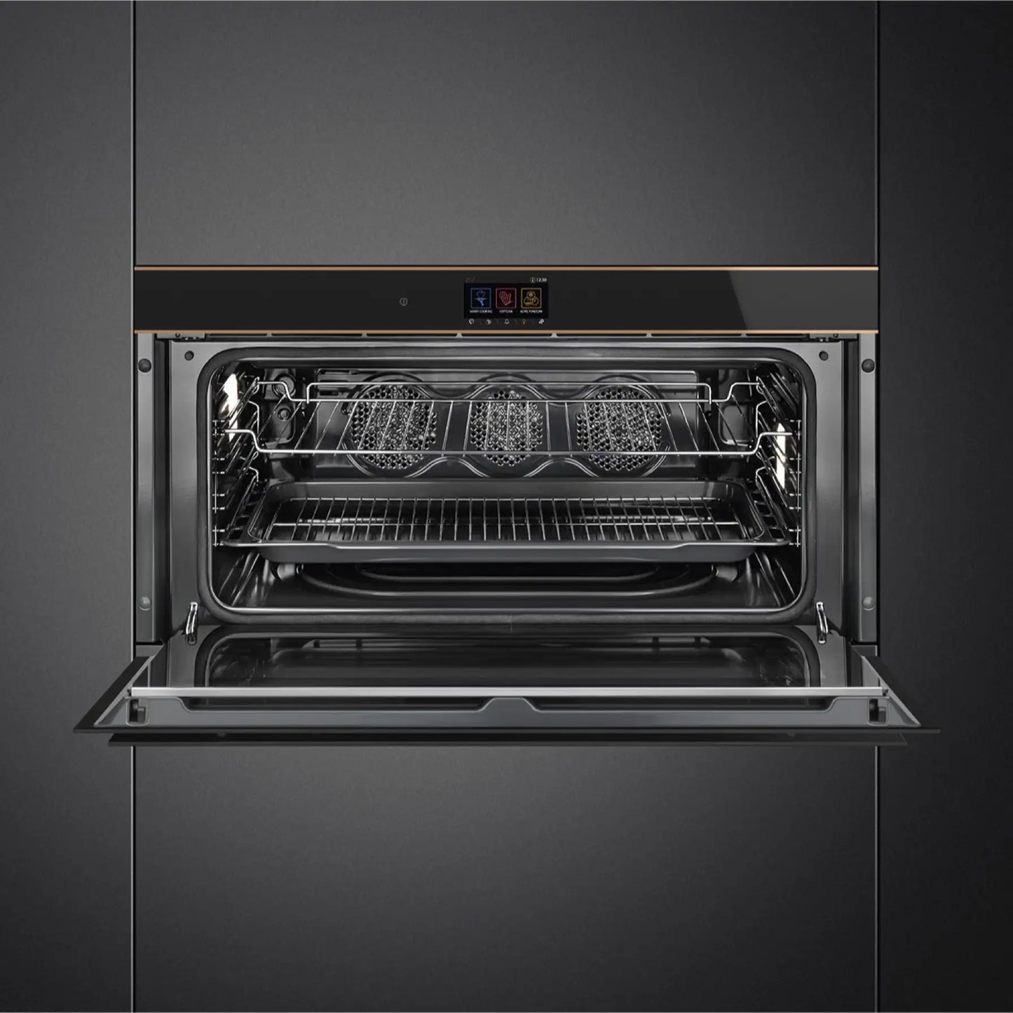 Smeg Built In Dolce Stil Novo Electric Oven, 90 cm | SFPR9604TNR