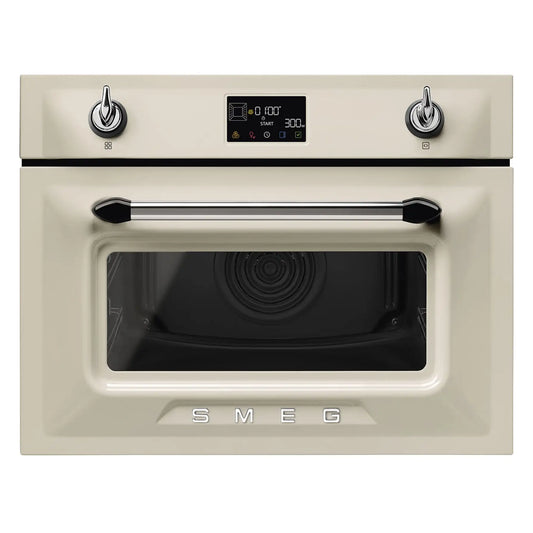 Smeg Built In Victoria Combi Microwave Oven, 45 cm | SO4902M1P