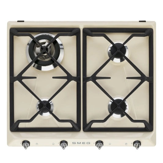 Smeg Built In Victoria Gas Hob, 60 cm | SR964PGH