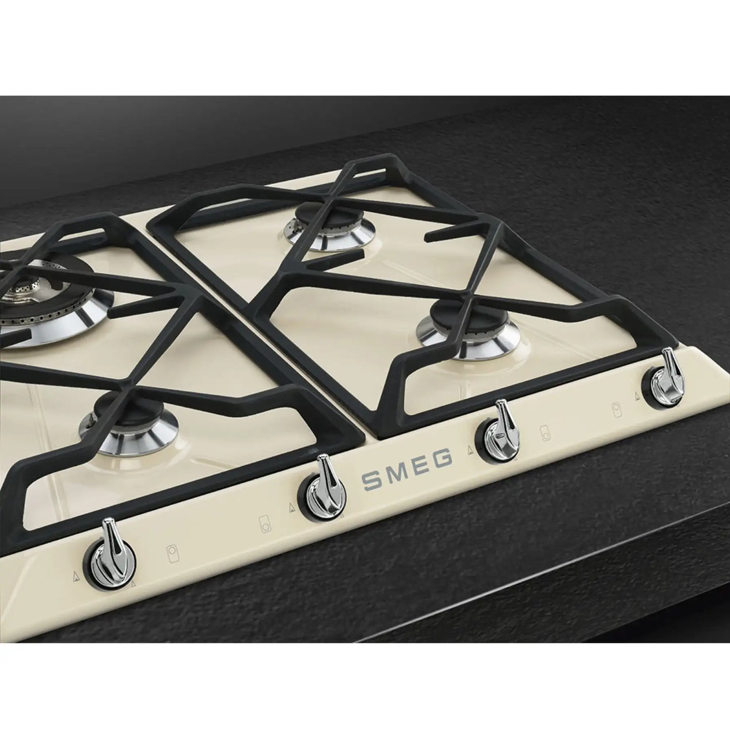 Smeg Built In Victoria Gas Hob, 60 cm | SR964PGH