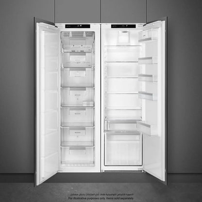 Smeg Built In Upright Fridge, 311 L | S8L174D3E