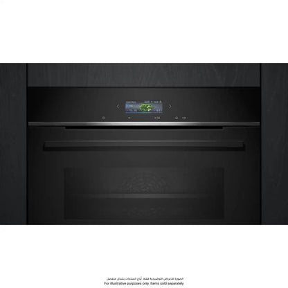 Siemens Built In Compact Oven with Microwave Function, 60 x 45 cm  | CM724G1B1M