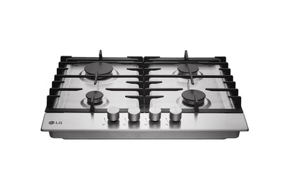 LG Built-in Gas Hob with 4 Burners 60cm |HU641BBG - Urbancucine 
