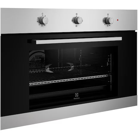 Electrolux 90cm UltimateTaste 300 built-in single oven with 88L capacity |EOG9102CAX