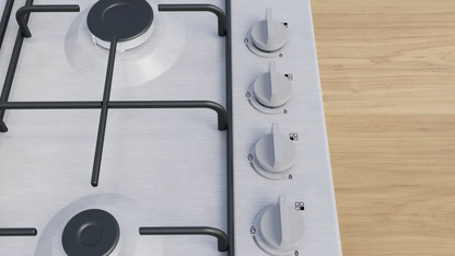 Siemens iQ100 Built in Gas Hob 60cm Stainless steel |EB6C5PK80M