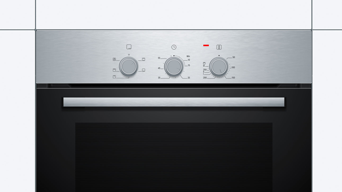 Bosch Series 2 Built-in oven 60 x 60 cm Stainless steel |HBF011BR2M