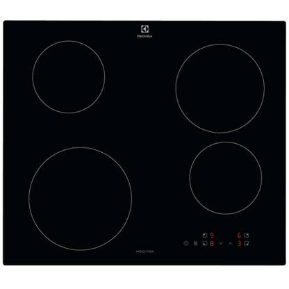 Electrolux 60cm UltimateTaste 300 built-in induction hob with 4 cooking zones |LIB60420CK