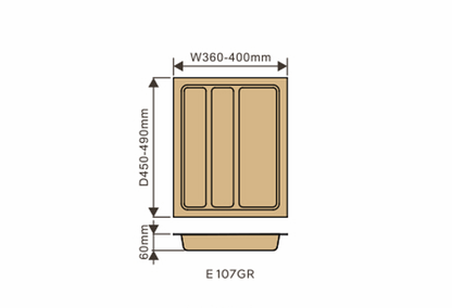 Elite Cutlery Tray 45cm |E107GR