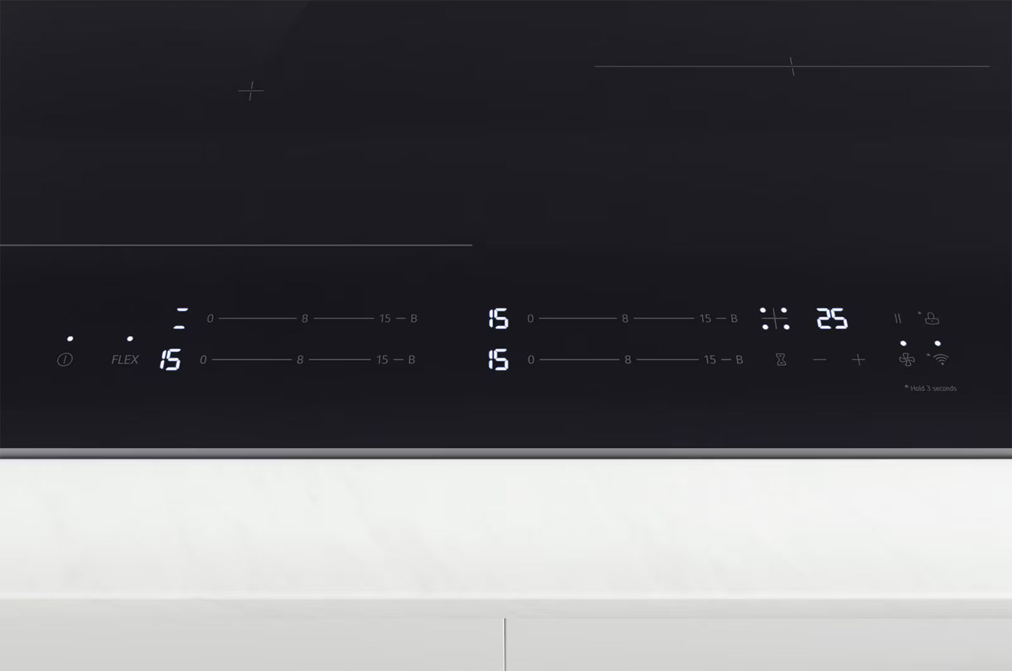 LG Built in Electric Induction Hob 4 zones 60cm |CBIZ2435B - Urbancucine 